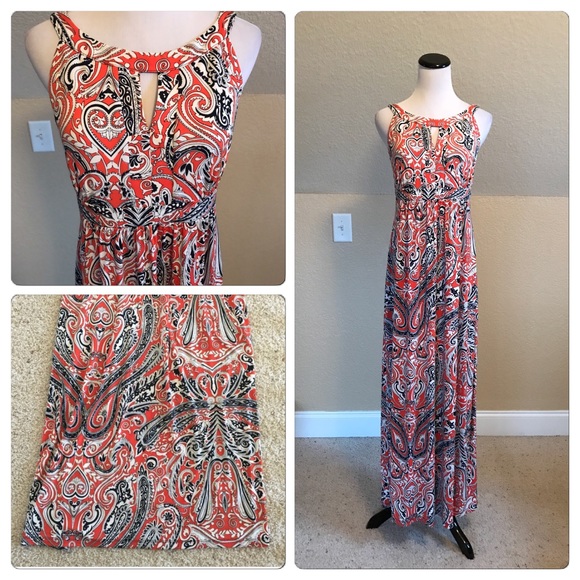 NWT, Ann Taylor, Beautifully Designed Maxi Dress! - Picture 3 of 8